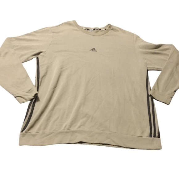 adidas Other - Adidas Men's Beige Crewneck Sweater